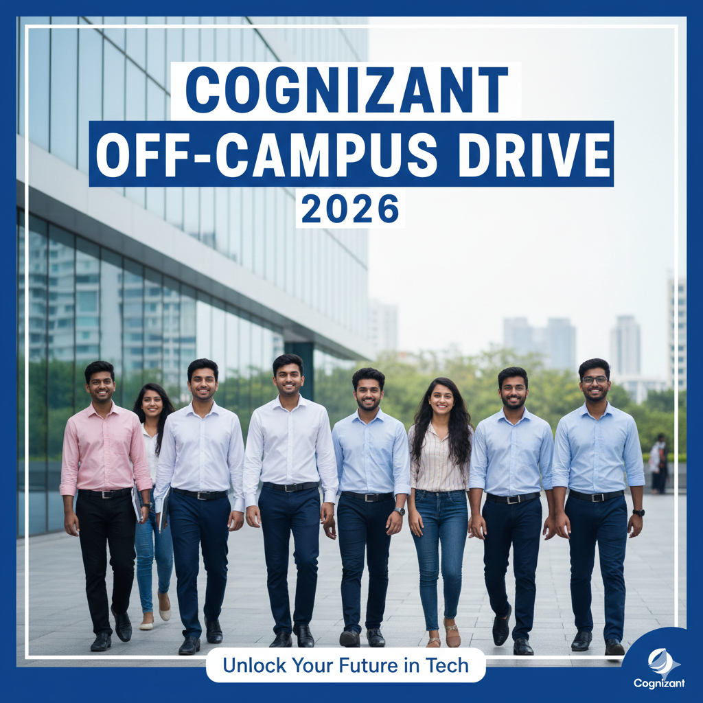 Cognizant Off Campus Drive 2026