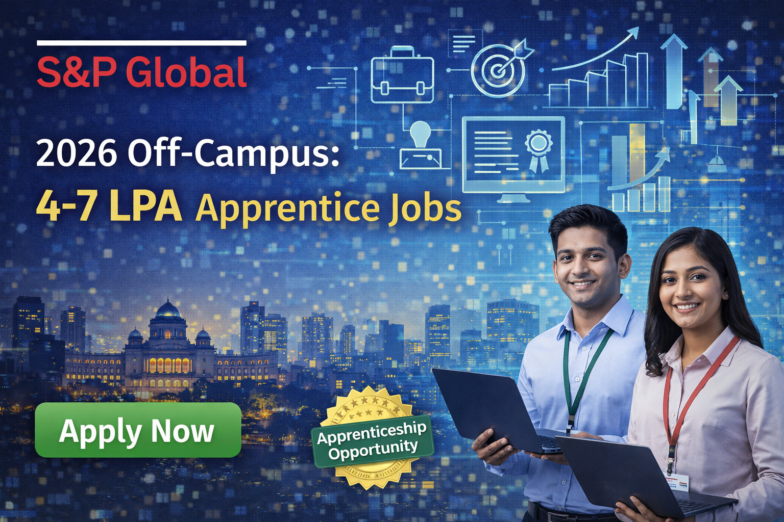 S&P 2026 Off-Campus 4-7 LPA Apprentice Jobs