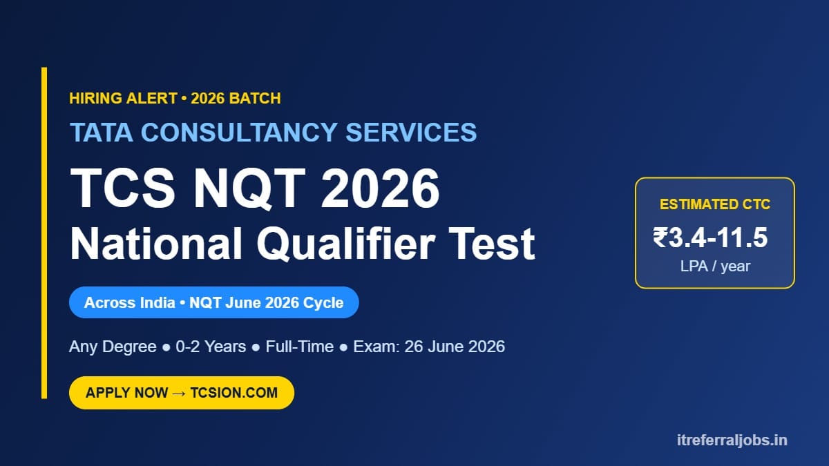 TCS NQT 2026: Registration, Exam Pattern, Salary & Selection Process